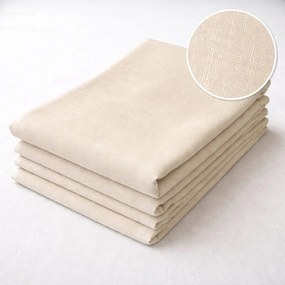 Posteľná plachta ľanová krémová 140x240cm TiaHome