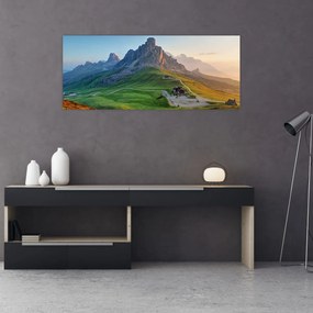 Obraz - Dolomity (120x50 cm)