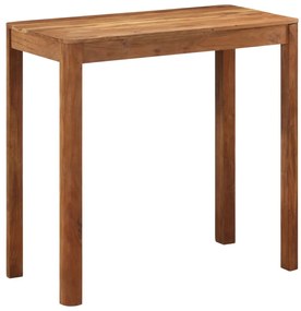 Barový stolík, akáciový masív s medovým náterom 110x55x106 cm 337835