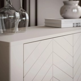 DVOJDVEROVÁ KOMODA SALOME KAŠMÍR 103 cm