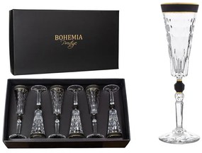 BOHEMIA PRESTIGE CONTE MODERN POHÁR NA ŠAMPANSKÉ 170ML SADA 6 KS