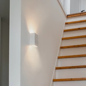 Moderná nástenná lampa biela - Otan S