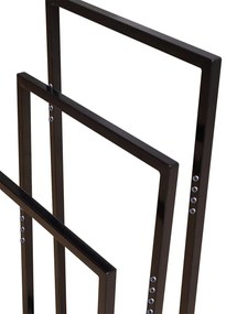 Vešiak na uteráky STOIC čierny