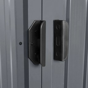 Prístrešok na 2 smetné koše BestBerg BBTS-MK2 / 1,3 m² / 160 × 80 × 122 cm / antracitová