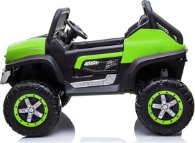 LEAN CARS Batériové vozidlo Mercedes Unimog Green