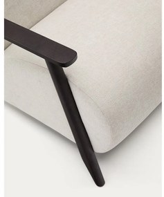 Béžové/krémové ženilkové kreslo Meghan – Kave Home