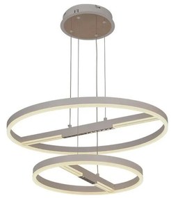 LED Stmievateľný luster na lanku LED/100W/230V 3000-6500K + diaľkové ovládanie