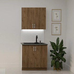 Kuchynská linka Sara dub Lefkas 80 cm bez pracovnej dosky