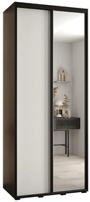 Skriňa 45 Canaris 3 130 čierna/biela/čierna