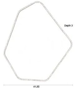 Nástenné zrkadlo s dreveným rámom 41,5x50 cm Bryn – Dutchbone