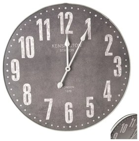Nástenné kovové hodiny 62 x 62 x 5 cm