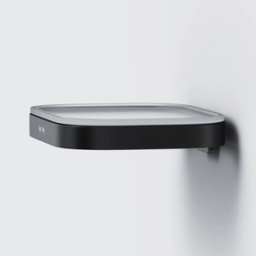 Miska na mydlo AM.PM Func A8F34222 nástenná, sklo, čierna