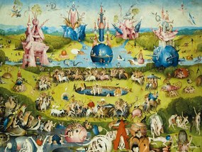 Obrazová reprodukcia Záhrada pozemských rozkoší, Hieronymus Bosch