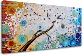 Autorská reprodukcia na plátne STROM XOBBI0101E1