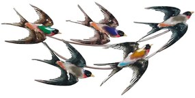 Kovová záhradná dekorácia Swallows – Garden Pleasure