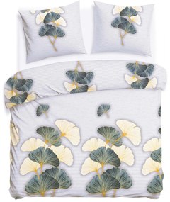 FLANELOVÉ OBLIEČKY FLANELOVE 200X220 CM, 2KS 70X80 CM LISTY