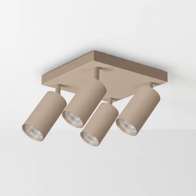 BRILAGI - LED RGBW stmievateľné bodové svietidlo SELE SQUARE 4xGU10/6,5W/230V béžové