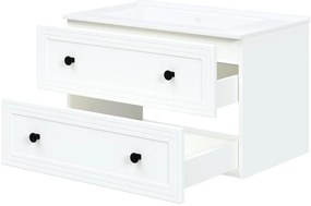 Skrinka pod umývadlo Bondi 80 cm, biela