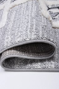 Koberec London 282 GREY rozmery koberec: 133x190 cm