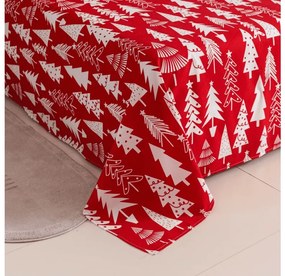 Plachta a obliečka na vankúš CHRISTMAS TREES Rozmer: 50 x 70 cm | 140 x 240 cm