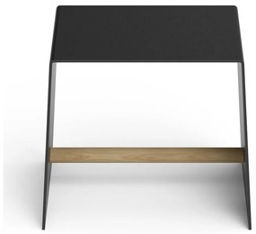 Čierna kovová stolička Bull – LIND DNA