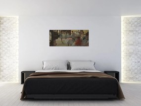 Obraz - Edgar Degas, The Dance Class, reprodukcia (120x50 cm)