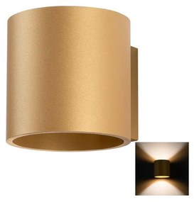 Sollux Sl.1181 - Nástenné bodové svietidlo ORBIS 1xG9/8W/230V zlatá SLX1023