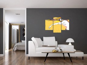 Obraz - Dievča (90x60 cm)
