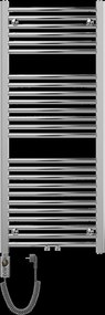 Mexen Ares, elektrické vykurovacie teleso 1200x500 mm + vykurovacia tyč 600 W, chrómová, W102-1200-500-2600-01