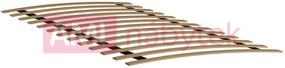 Elastický dřevěný rošt 13 lamel 80x200