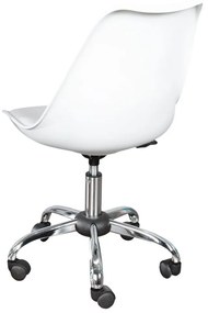 Kancelárska stolička Sweden - biela