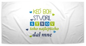 Sablio Uterák Keď Boh stvoril synov - 50x100 cm