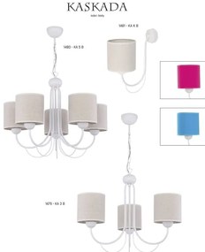 Jupiter 1479 - Luster na reťazi KASKADA 3xE27/60W/230V