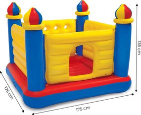 Nafukovacia trampolína detský hrad 174 x 174 x 135 cm 48259 INTEX