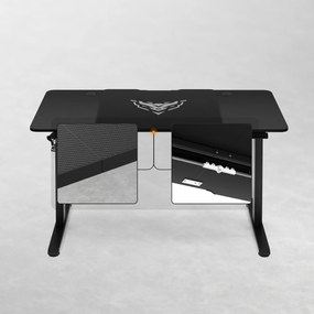 Výškovo nastaviteľný stôl Diablo X-Tensio 1400 čierny