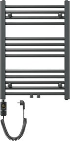 Mexen Ares, elektrické vykurovacie teleso 700 x 500 mm, 300 W, antracitová, W102-0700-500-2300-66