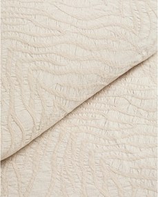 Slonovinový žakárový pléd 180x260 cm Zenti – Kave Home