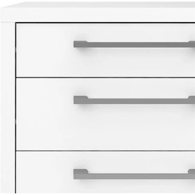 Biela uzamykateľná skrinka 48x68 cm Prima – Tvilum