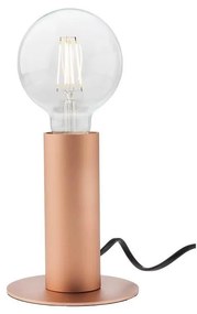 Redo 01-2131 - Dotyková stolná lampa RIVET 1xE27/42W/230V meď
