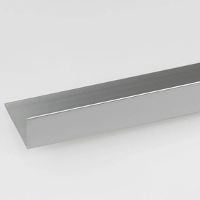 Profil uholníkový hliník chróm 10x15x1000