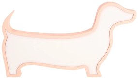Ružová detská lampička Dog - Candellux Lighting