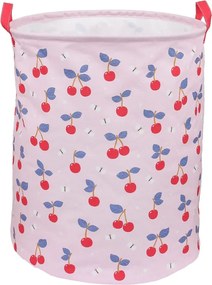 Úložný kôš na hračky čerešne o 40 cm