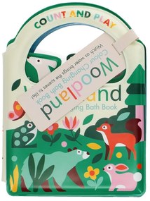 Interaktívna hračka Colour changing bath book Woodland – Rex London