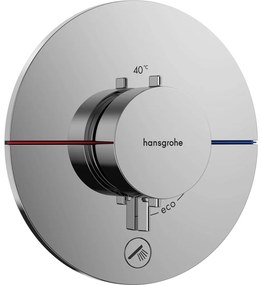 HANSGROHE ShowerSelect Comfort S termostat pod omietku pre 1 spotrebič a ďalší výtok, chróm, 15562000