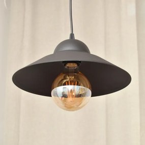 Luster na lanku SORAPIS 1xE27/15W/230V čierna