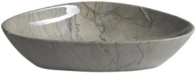 Sapho Sapho, DALMA keramické umývadlo 58,5x14x39 cm, grigio, MM213