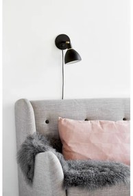 Nordlux - Nástenné svietidlo RAY 1xE14/25W/230V čierne