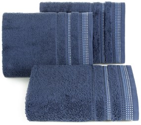 FROTÉ UTERÁK POLA9 70X140 CM TMAVOMODRÁ