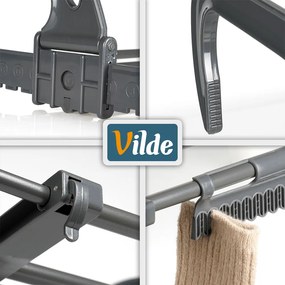 VILDE Sušiak na radiátor s nastaviteľnou šírkou VILDE, 45-83 x 35 x 18,5 cm