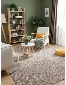 Sivý prateľný koberec 240x340 cm Rocco Taupe – Elle Decoration